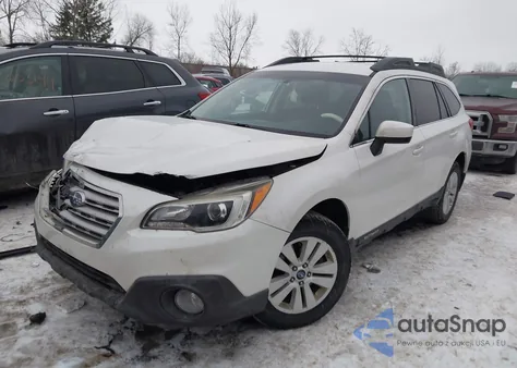 2016 Subaru Outback 2.5I Premium z USA, uszkodzony, nr VIN 4S4BSACC9G3311428